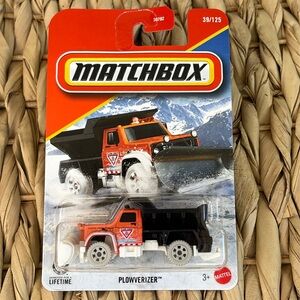 Matchbox Diecast Plowerizer Toy Plow Dump Truck
